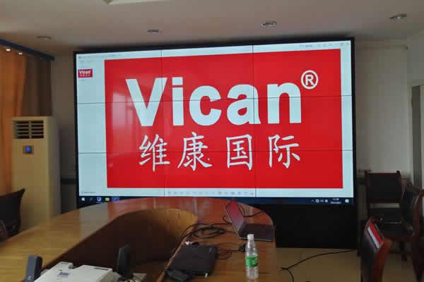 科技展廳引進(jìn)液晶拼接屏顯示系統(tǒng)，提高品味與檔次